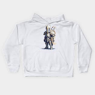 Medieval Light Knight Kids Hoodie